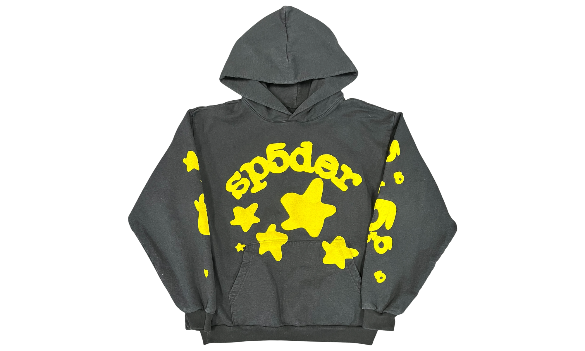 Sp5der Beluga Hoodie Onyx/Yellow (PreOwned)