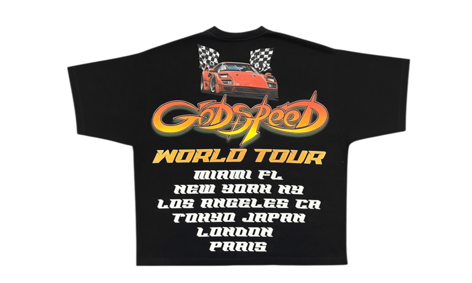 Godspeed South Beach Drive Black T-Shirt (PreOwned)