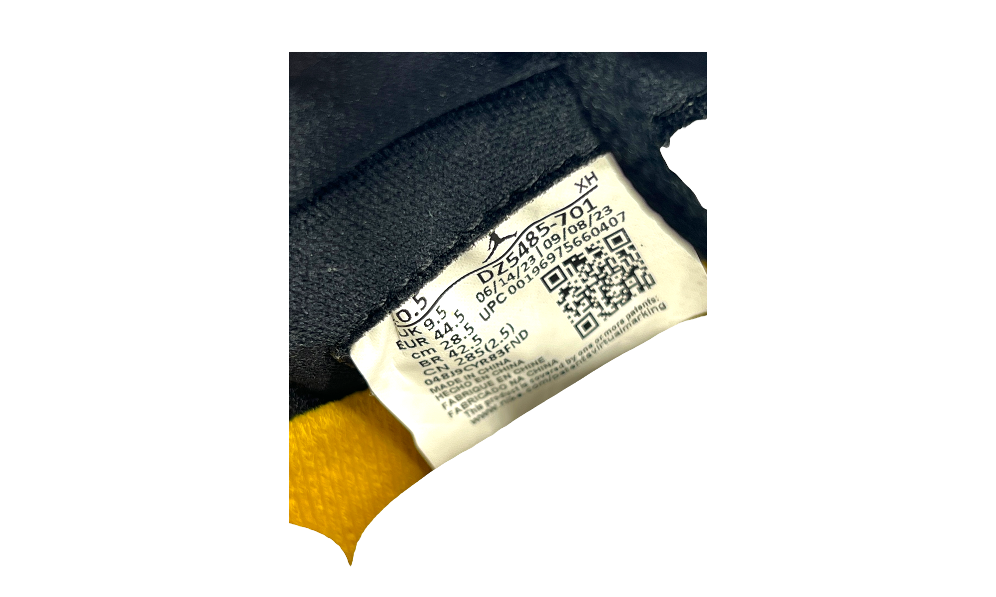 Jordan 1 Retro High OG Yellow Ochre (PreOwned)