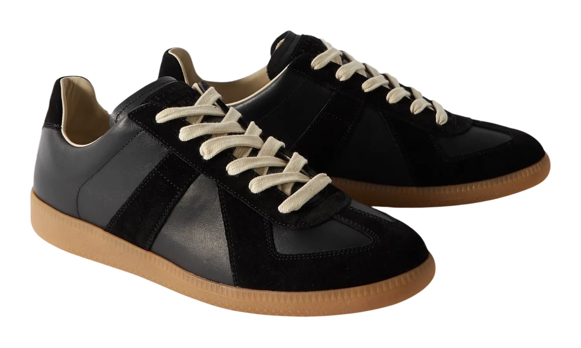 Maison Margiela German Army Trainer (GAT) Black Gum Sneaker