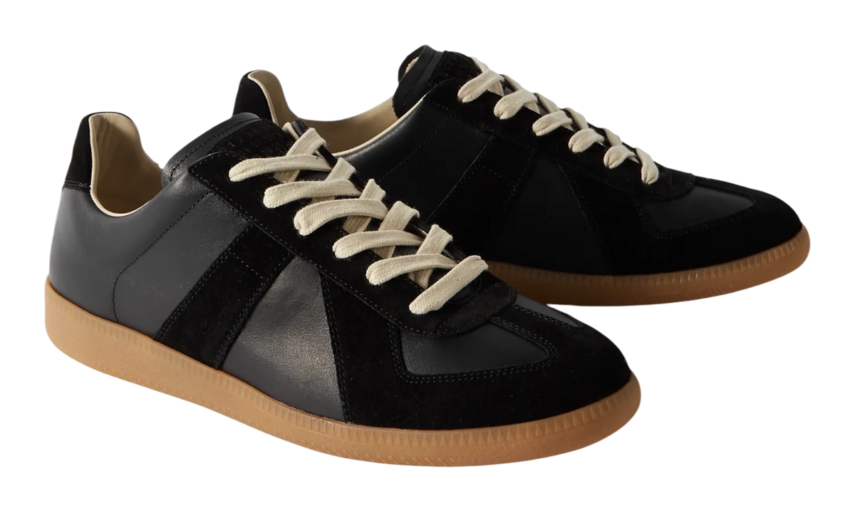 Maison Margiela German Army Trainer (GAT) Black Gum Sneaker