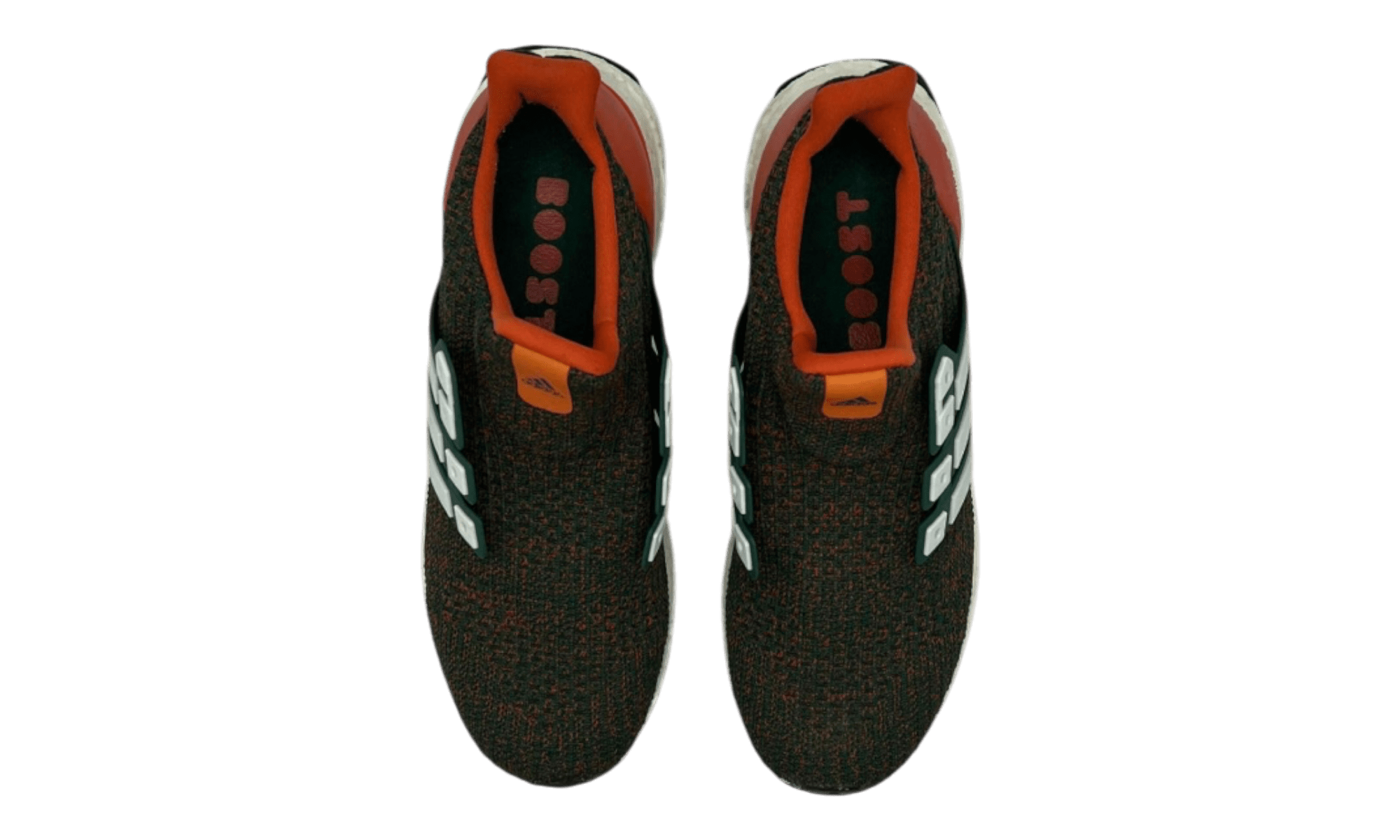 adidas Ultra Boost 4.0 Miami Hurricanes (PreOwned) (No Box) (No Laces)