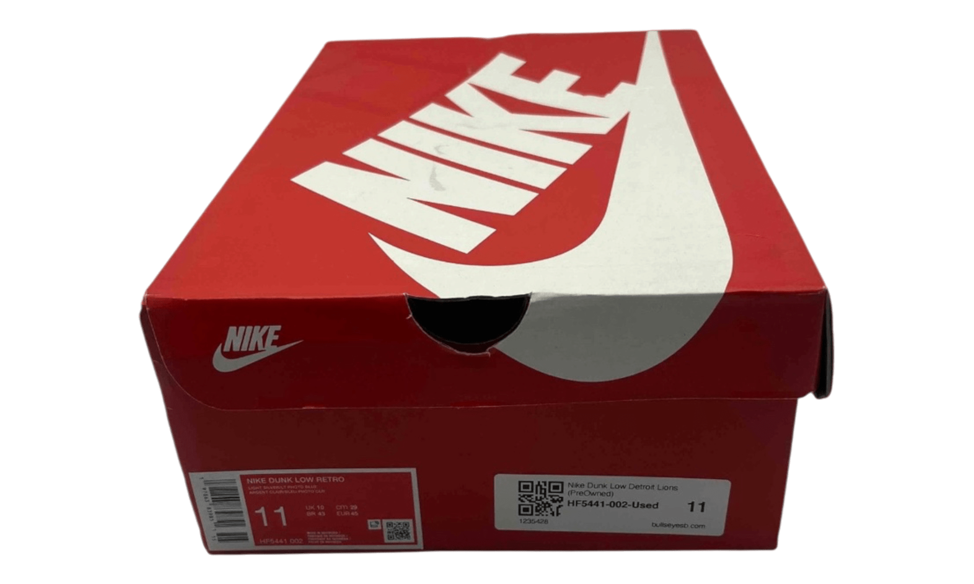 Nike Dunk Low Detroit Lions (PreOwned)
