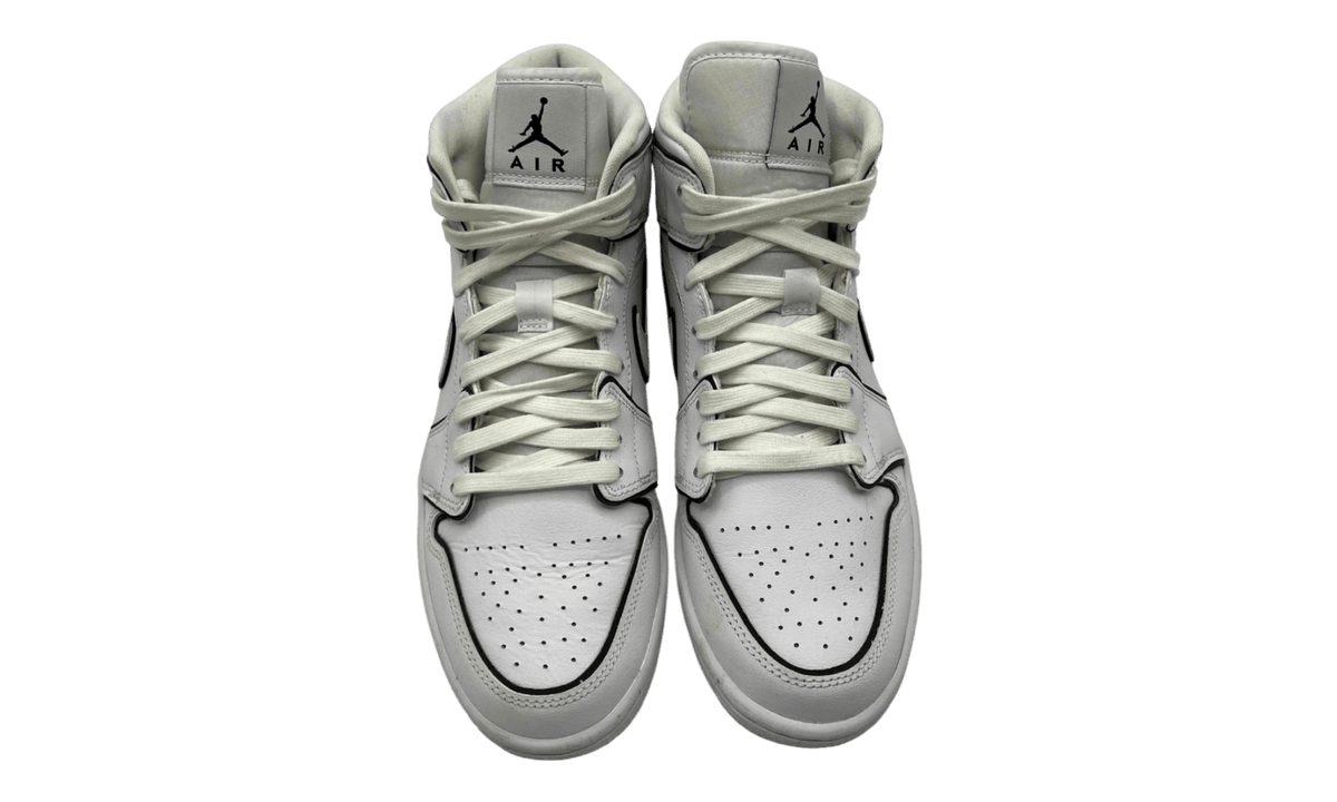 Jordan 1 Mid Iridescent Reflective White (Women's) (PreOwned)