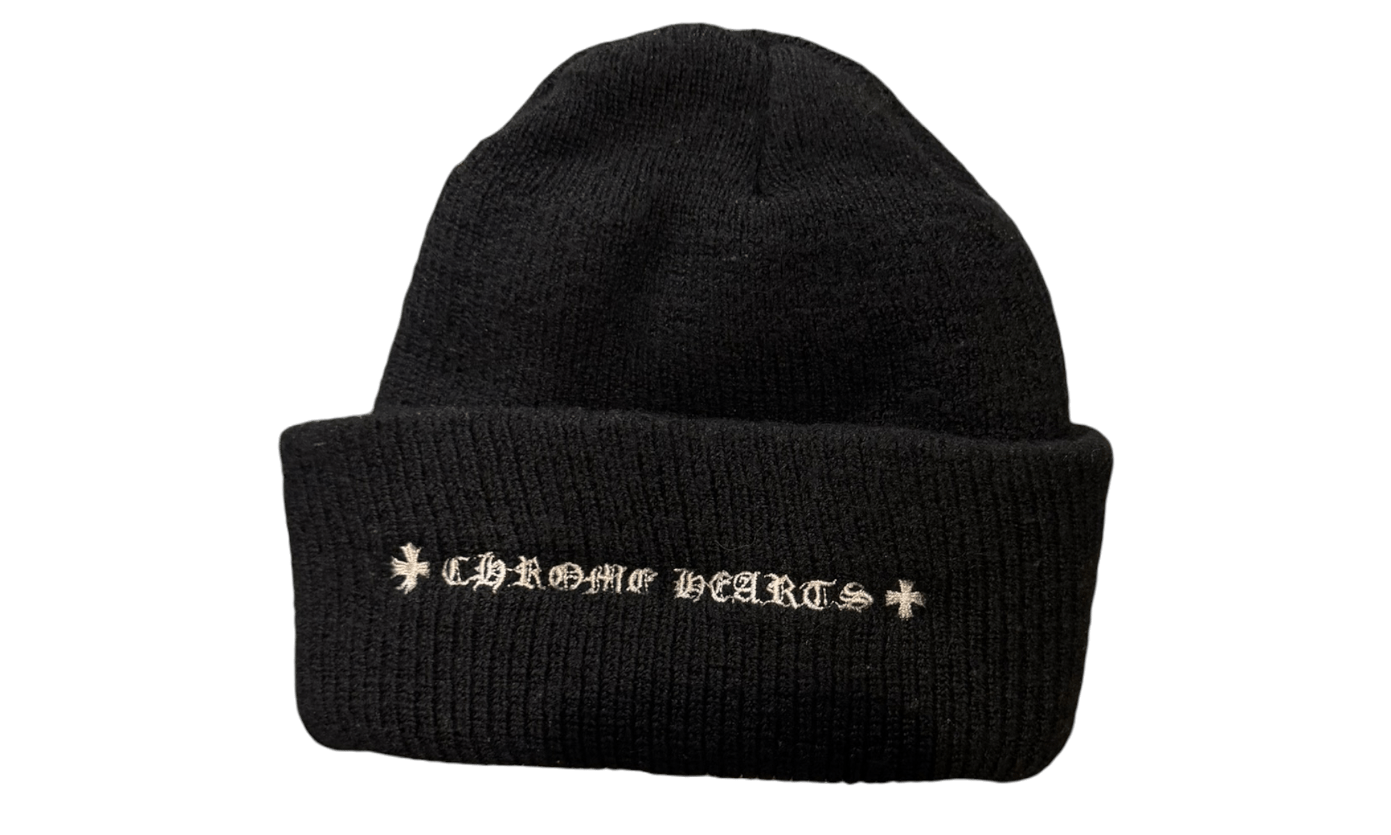 Chrome Hearts Cross Black Beanie