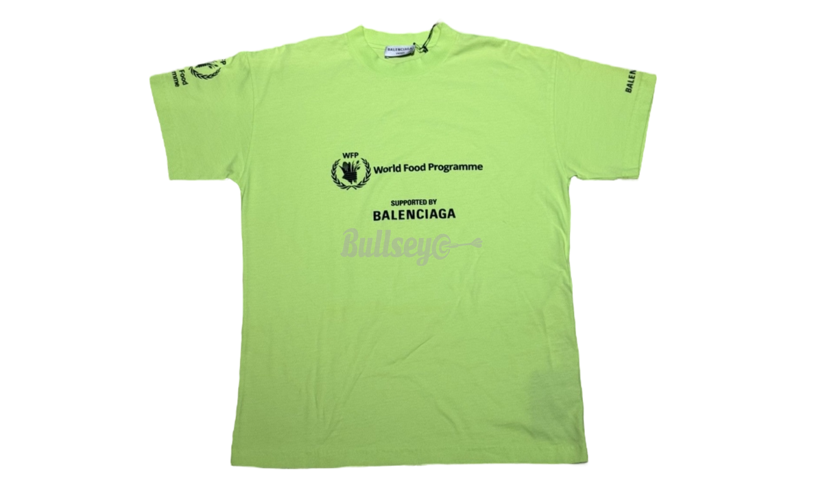 Balenciaga x World Food Programme Neon Green T-Shirt