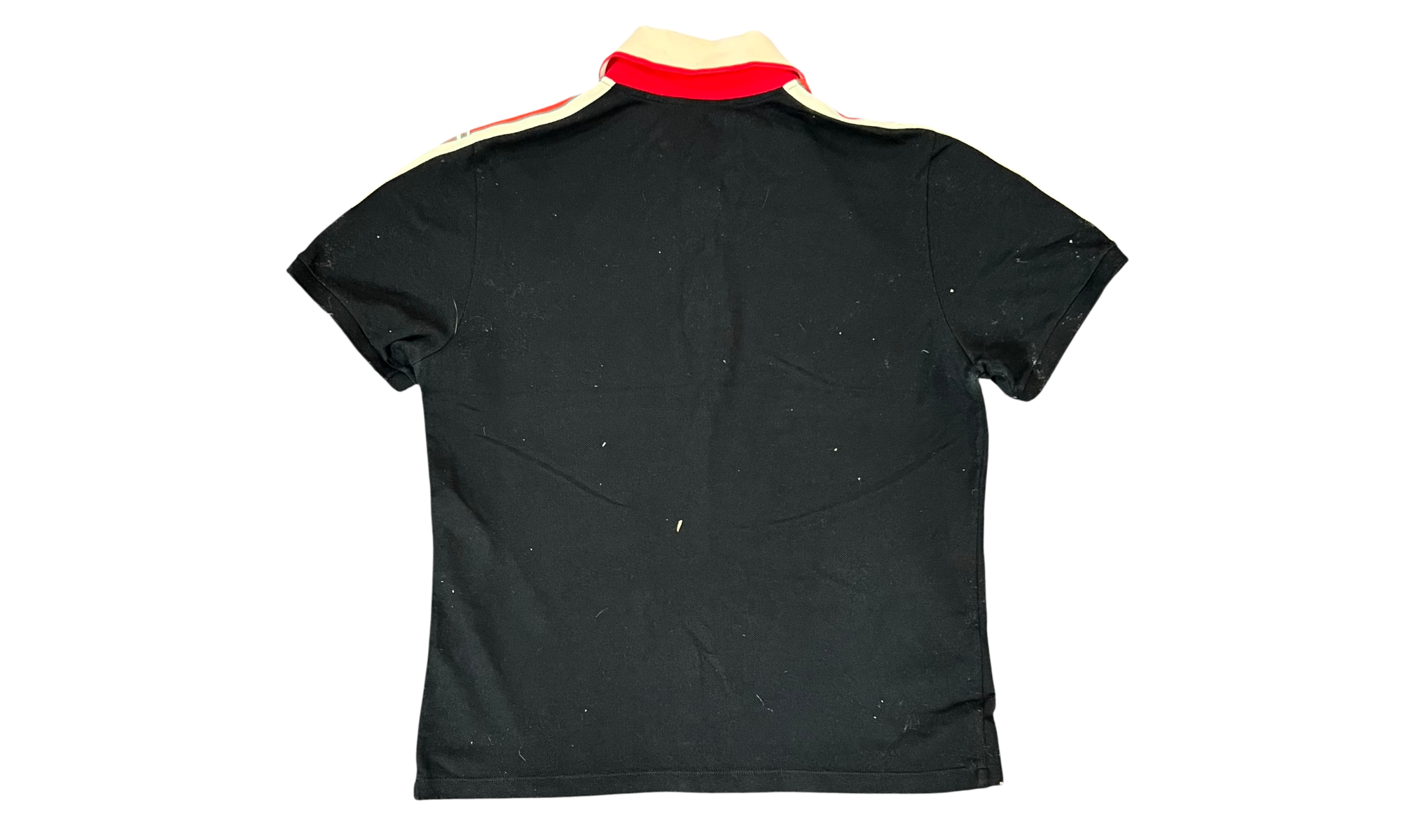Gucci Web Accent Collar Polo Shirt  (Preowned)