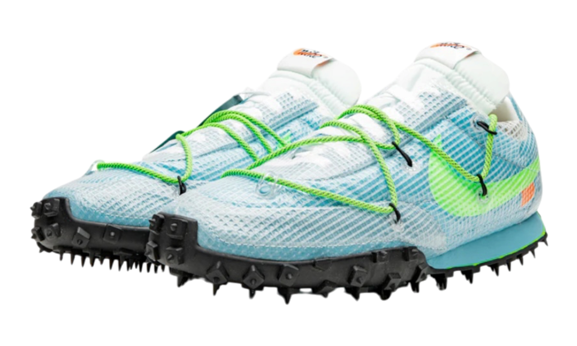 Nike Waffle Racer Off-White Vivid Sky (Women's)