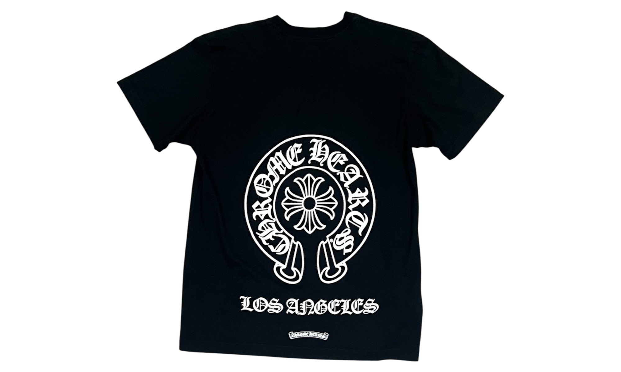 Chrome Hearts Los Angeles Horseshoe Black T-Shirt (Preowned)