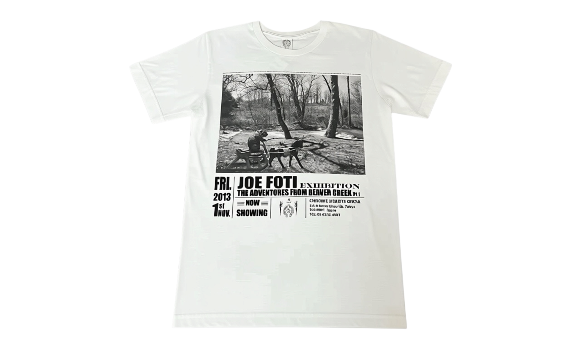 Chrome Hearts Foti Beaver Creek Graphic T-Shirt White (Preowned)