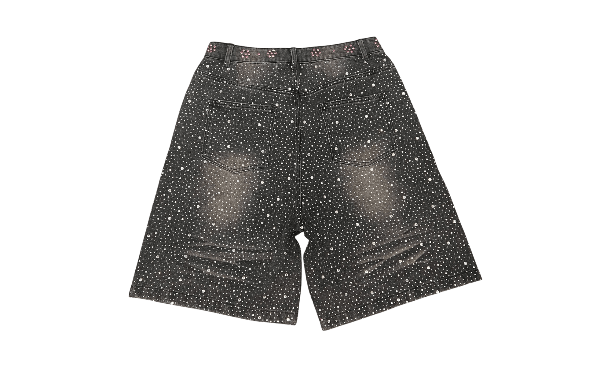 Vale Forever Iced Out Jorts Black (PreOwned)