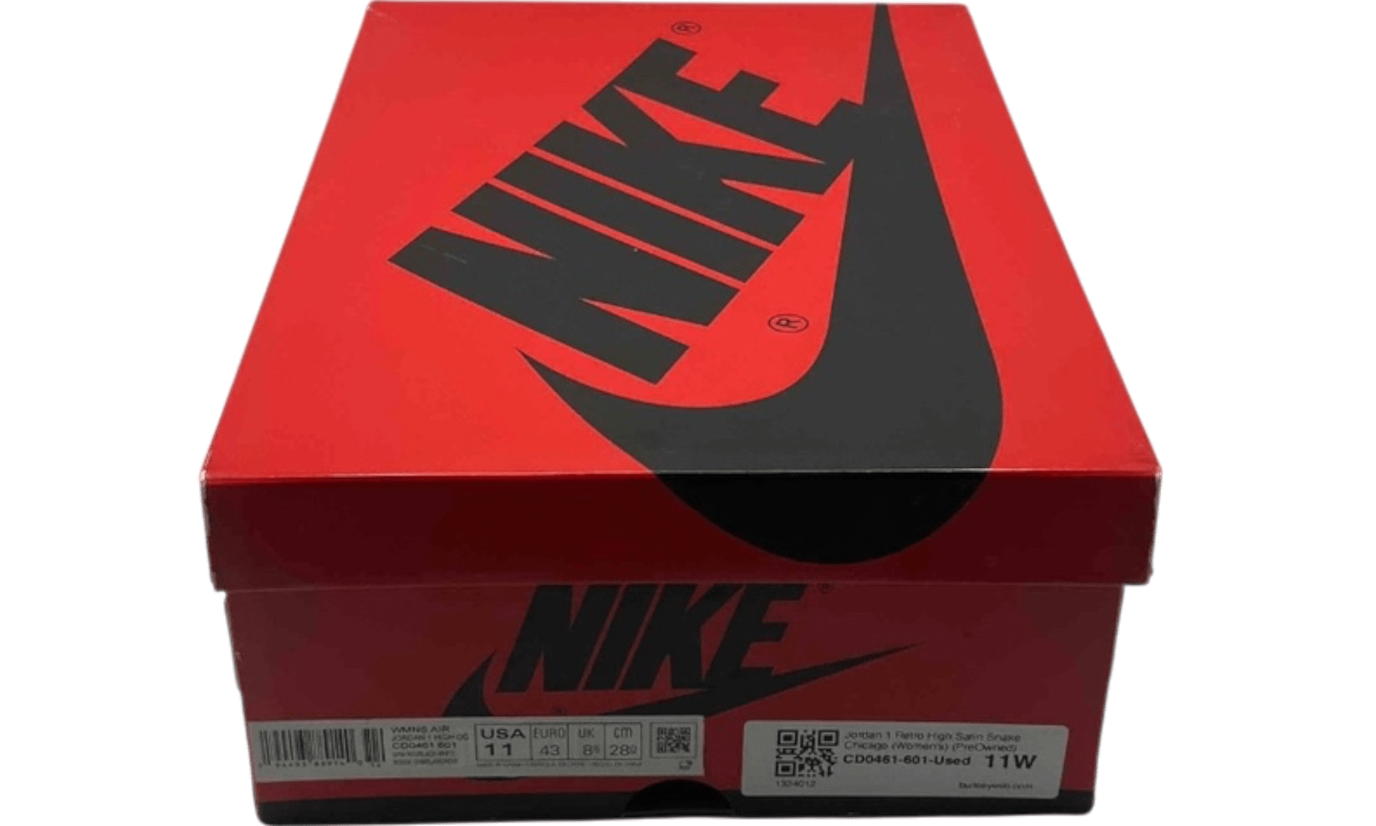 Jordan 1 Retro High Satin Snake Chicago (Women's) (PreOwned)