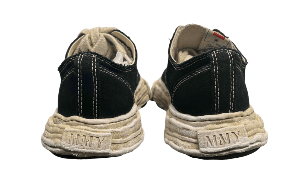 Maison Mihara Yasuhiro Peterson 23 OG Dyed Sole Canvas Low Black (PreOwned)