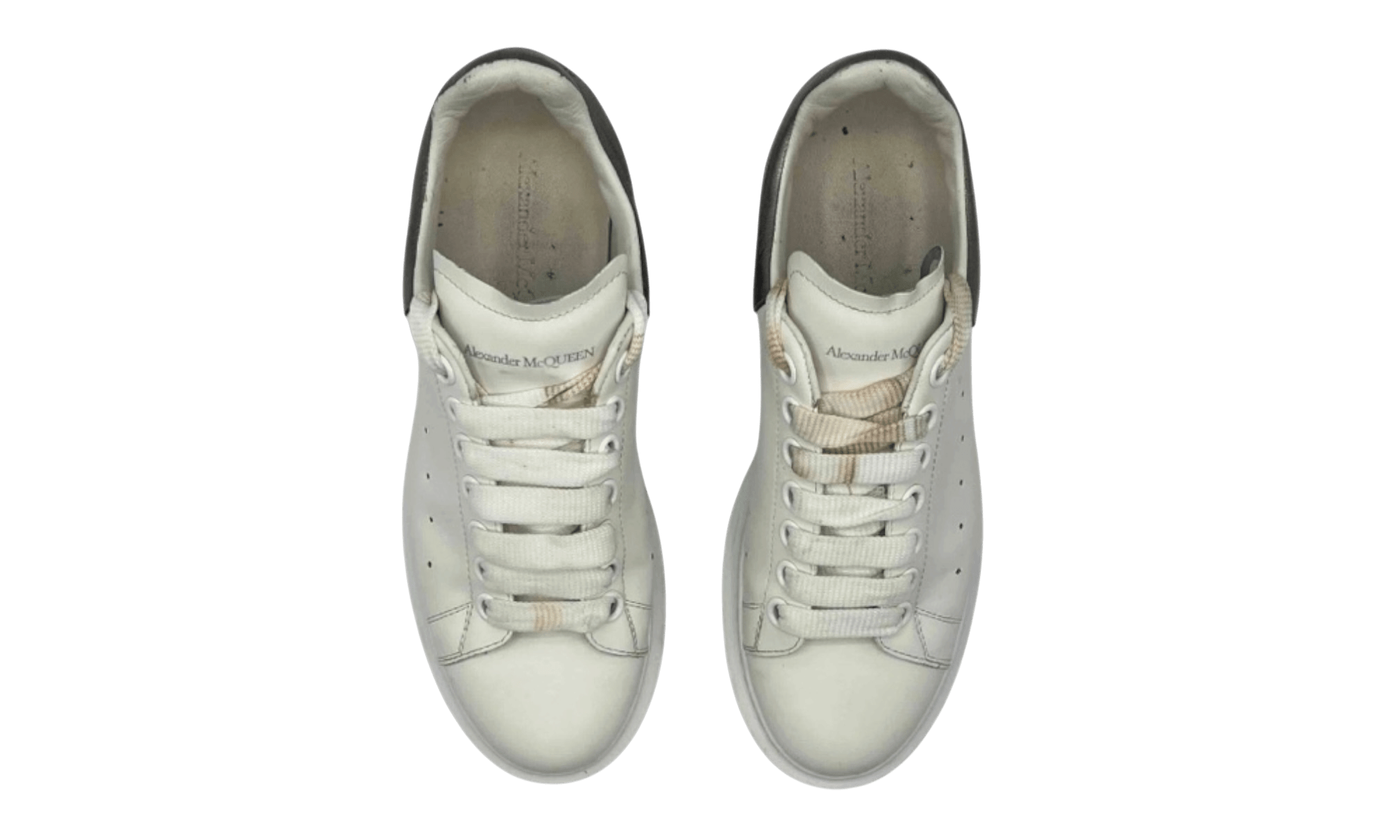 Alexander McQueen Oversized White Metallic (Preowned)