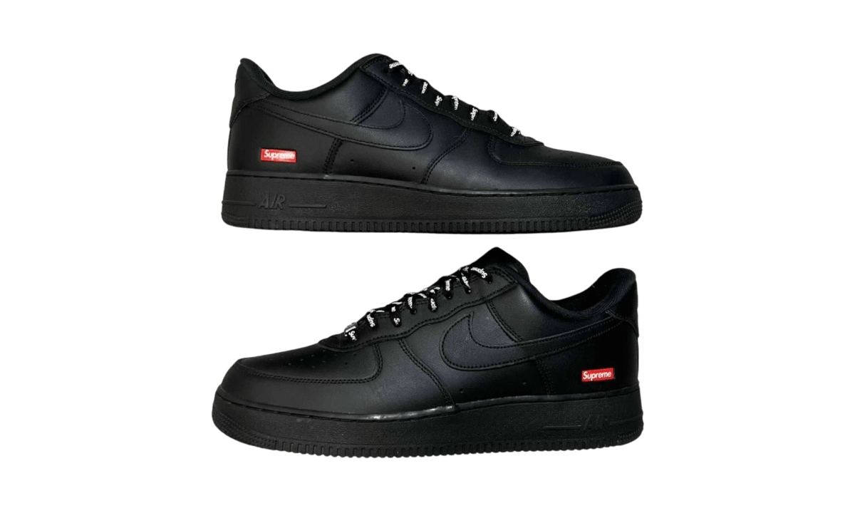 Nike Air Force 1 "Supreme" Black (PreOwned)