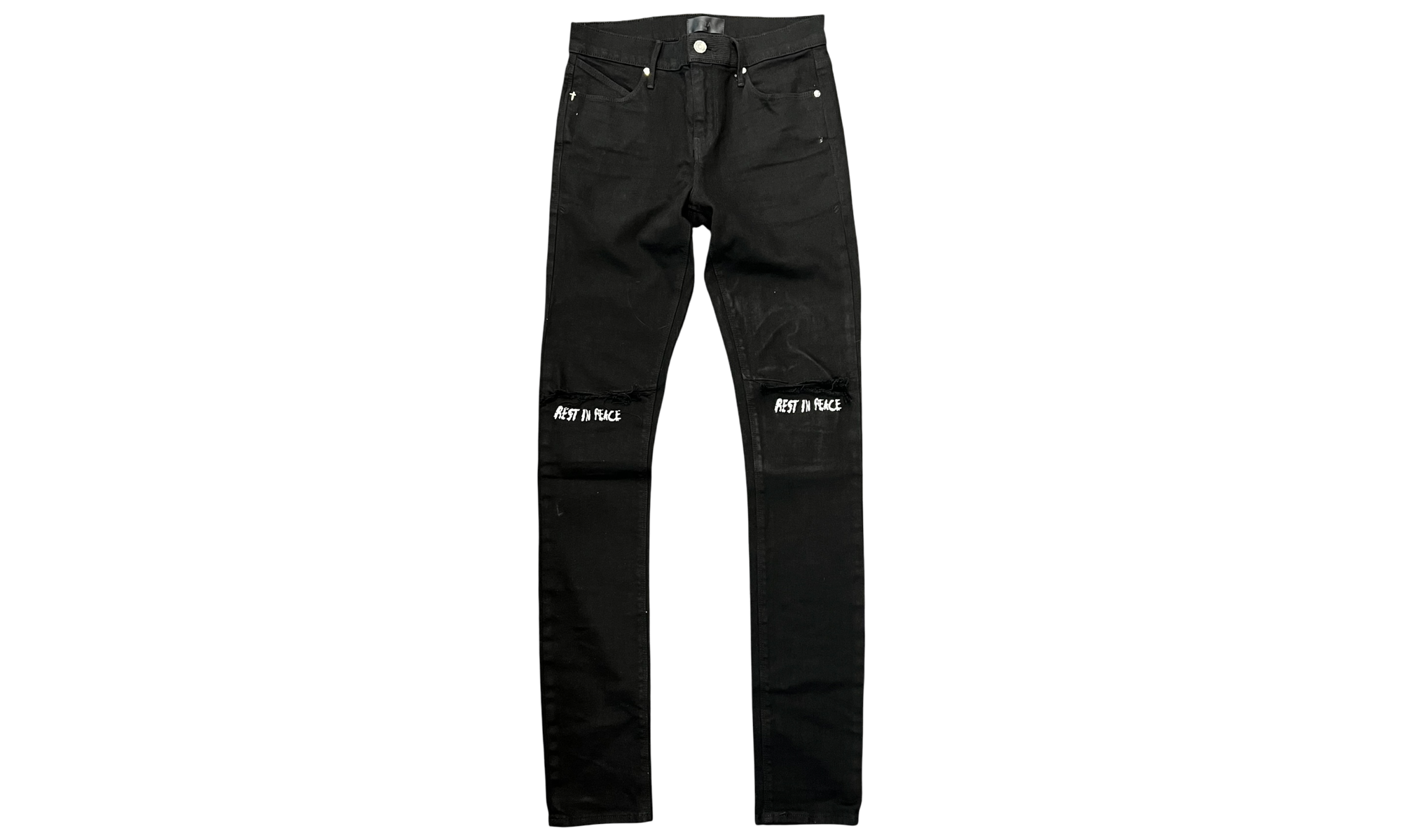 RTA Bryant Black R.I.P Jeans (PreOwned)