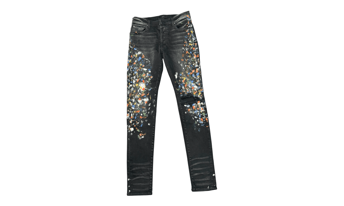 AMIRI Skinny Painter Jeans Aged Black