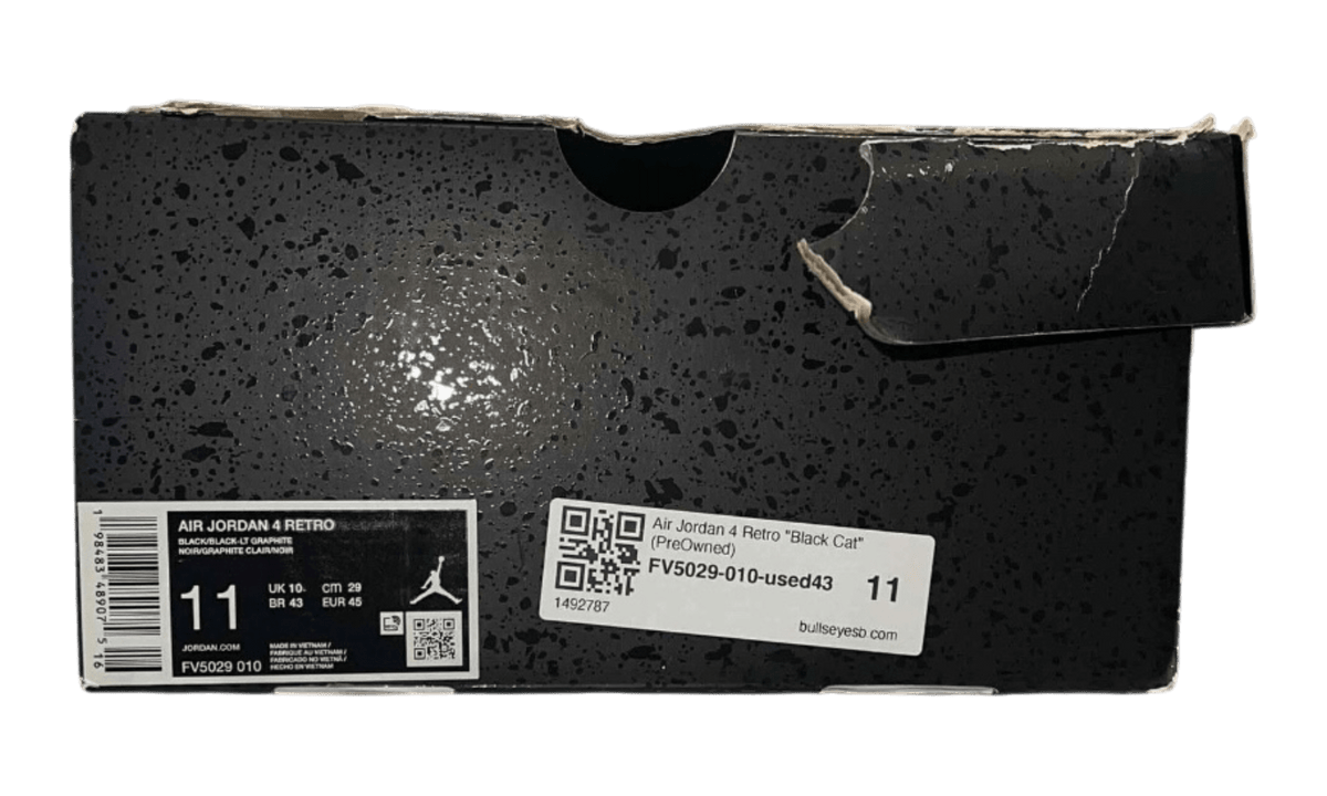 Air Jordan 4 Retro "Black Cat" (PreOwned)