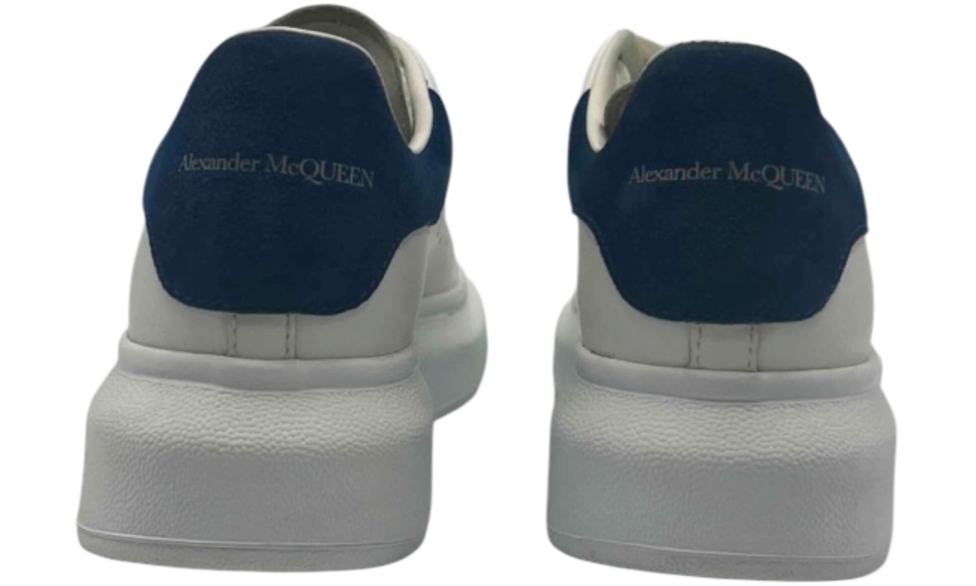 Alexander McQueen Oversized Sneaker White Paris Blue (Kids)
