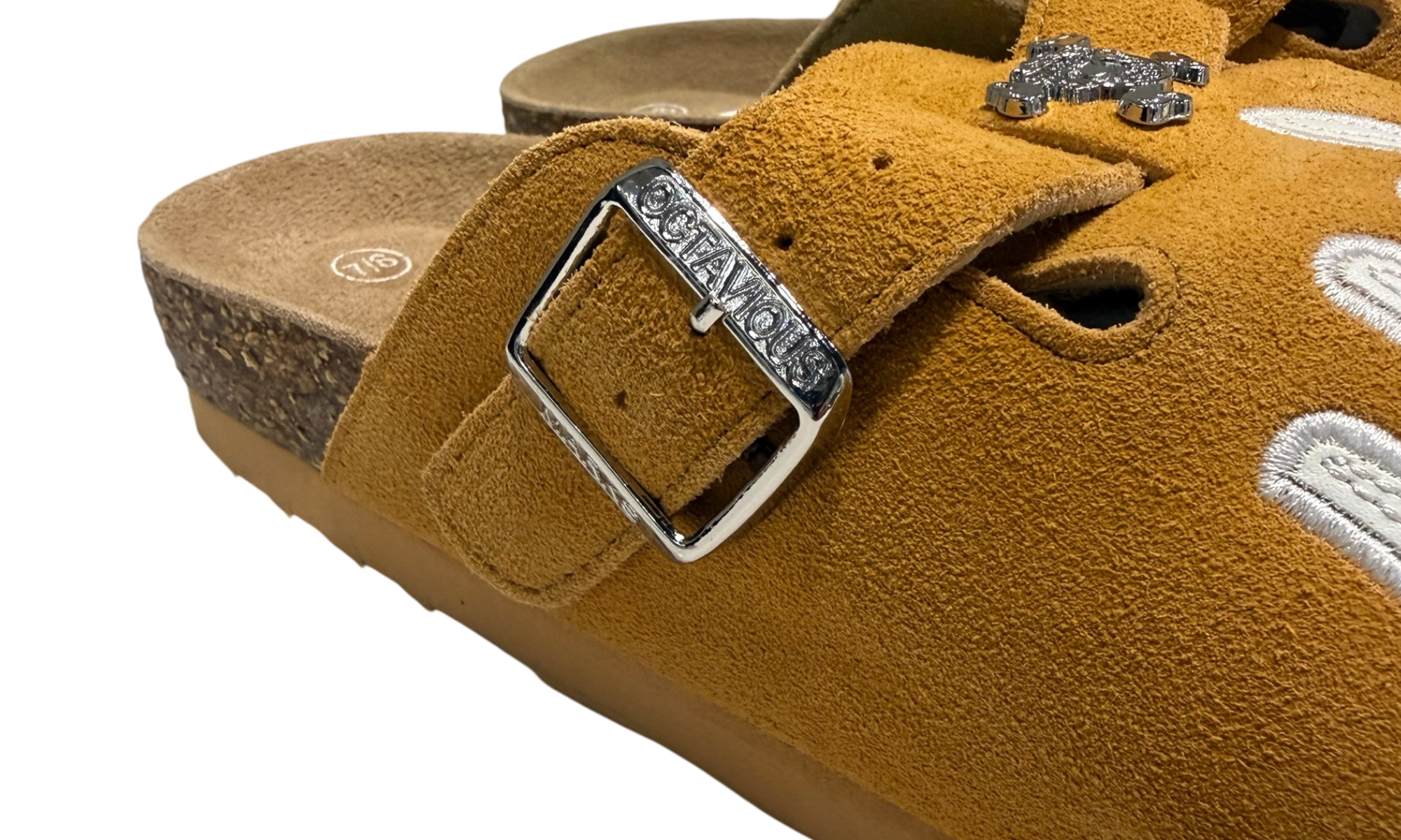 Octavious Marks Orange Lobsters Clogs
