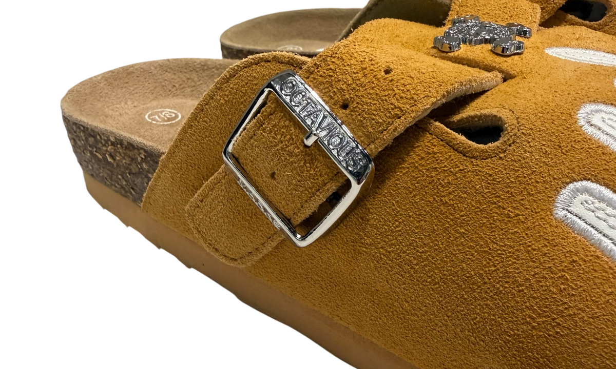 Octavious Marks Orange Lobsters Clogs