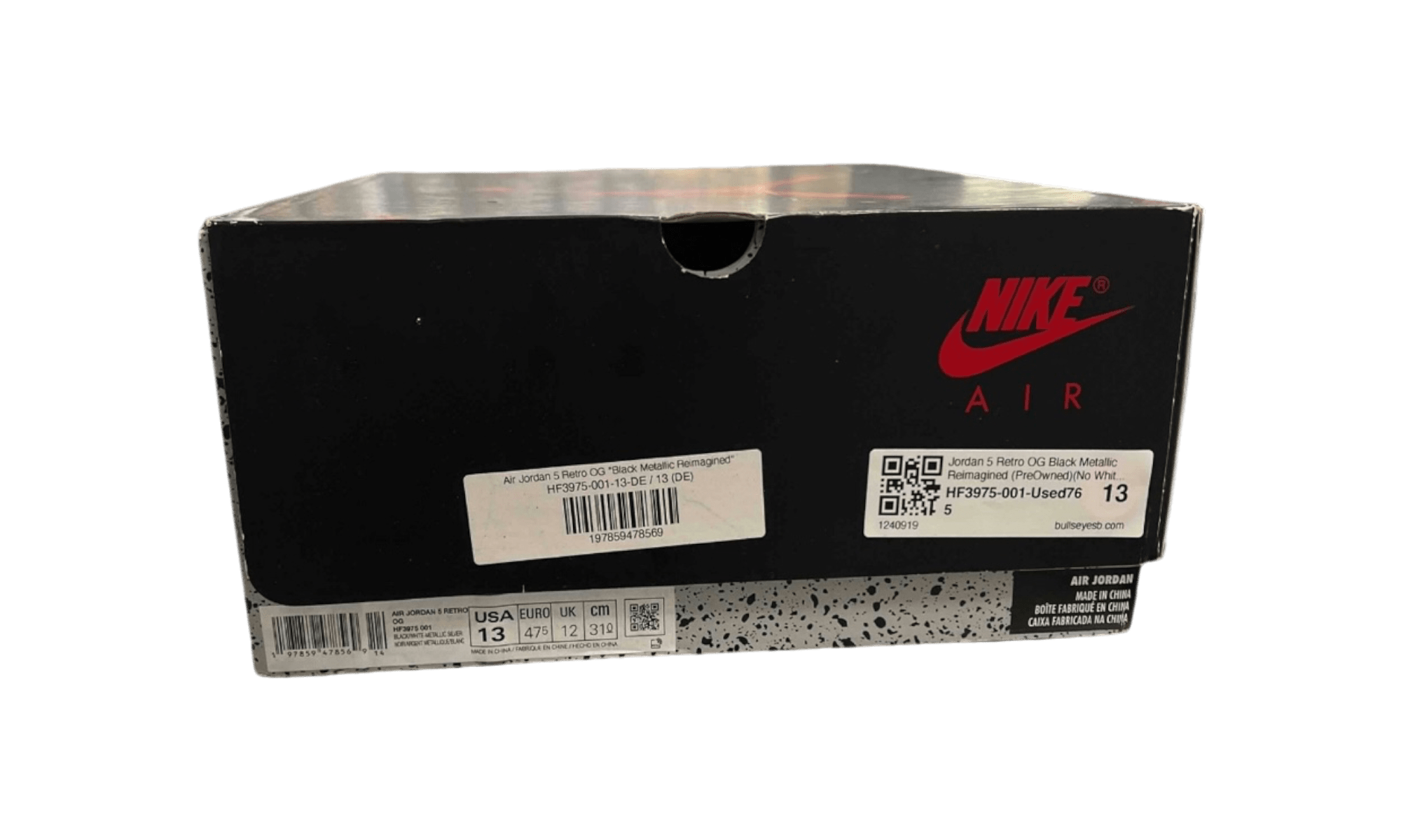 Jordan 4 Retro Red Thunder (PreOwned) (No Insole)