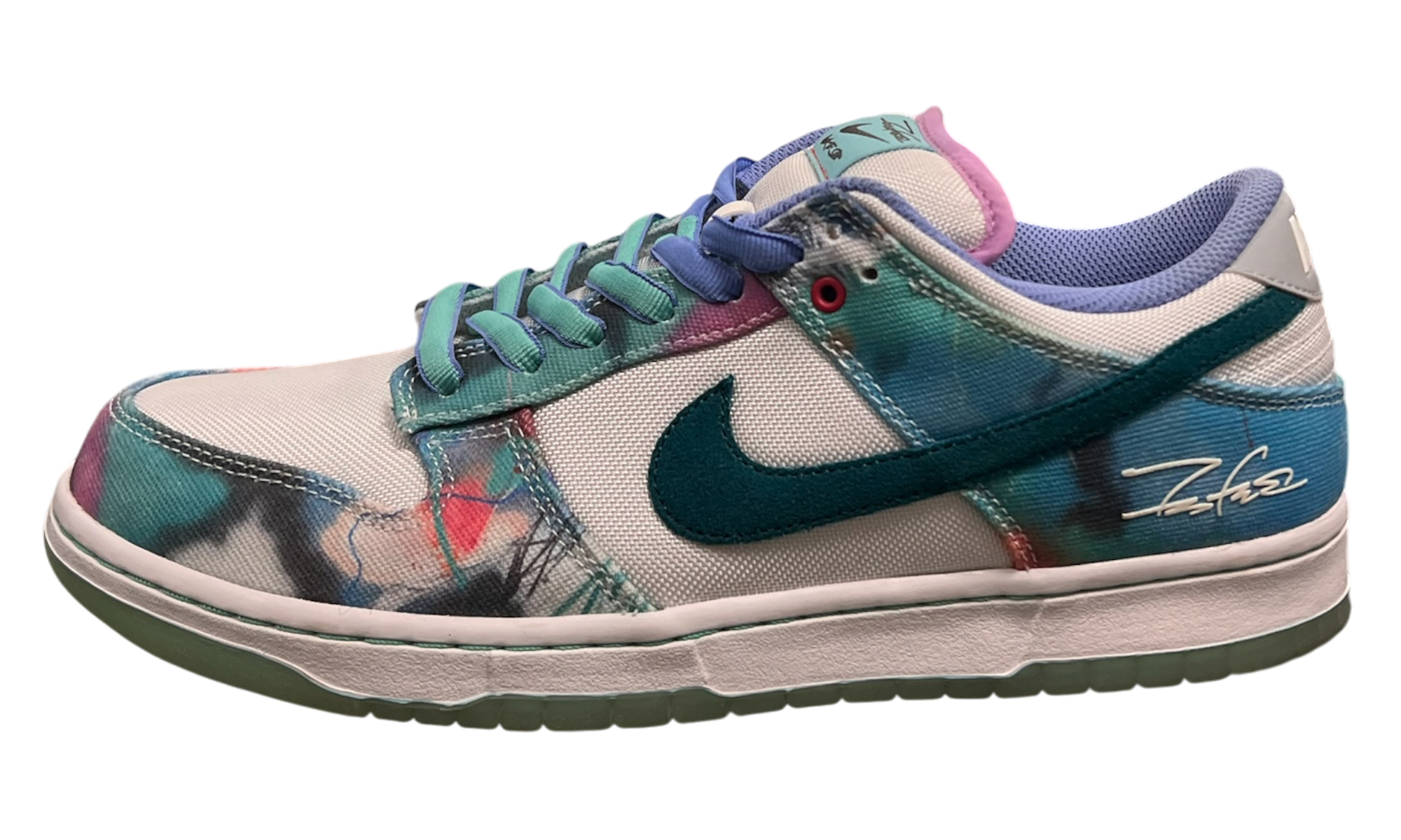 Nike SB Dunk Low "Futura Laboratories Bleached Aqua" (PreOwned)