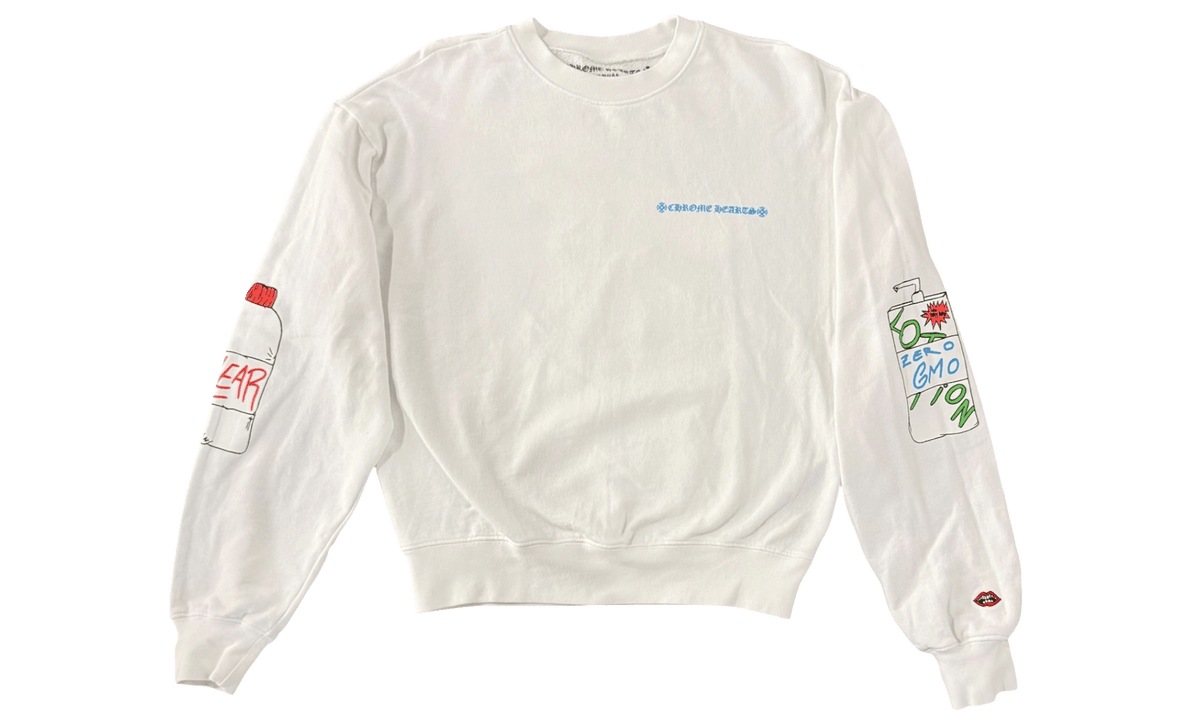Chrome Hearts Matty Boy Recycle White Crewneck