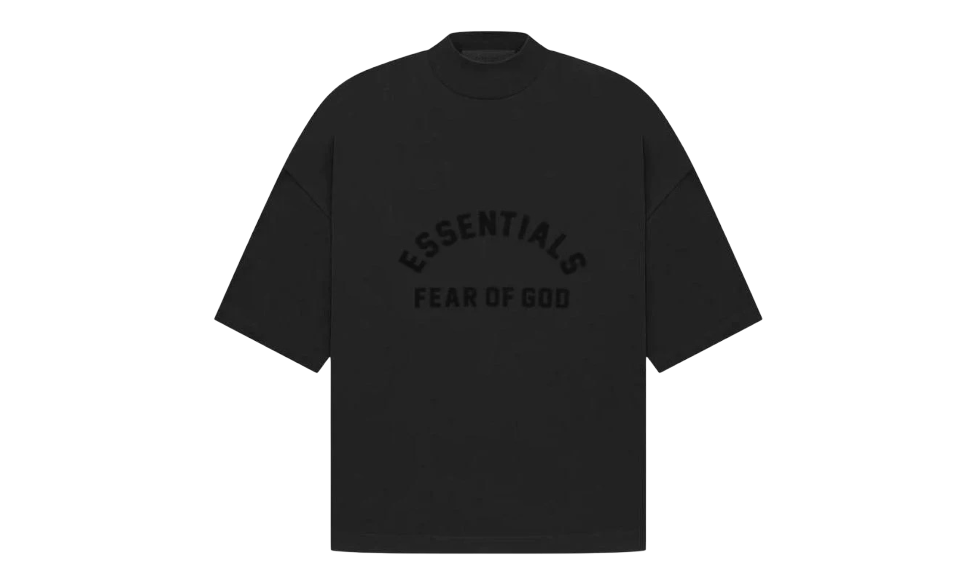 Fear of God Essentials Arch Logo Tee Jet Black