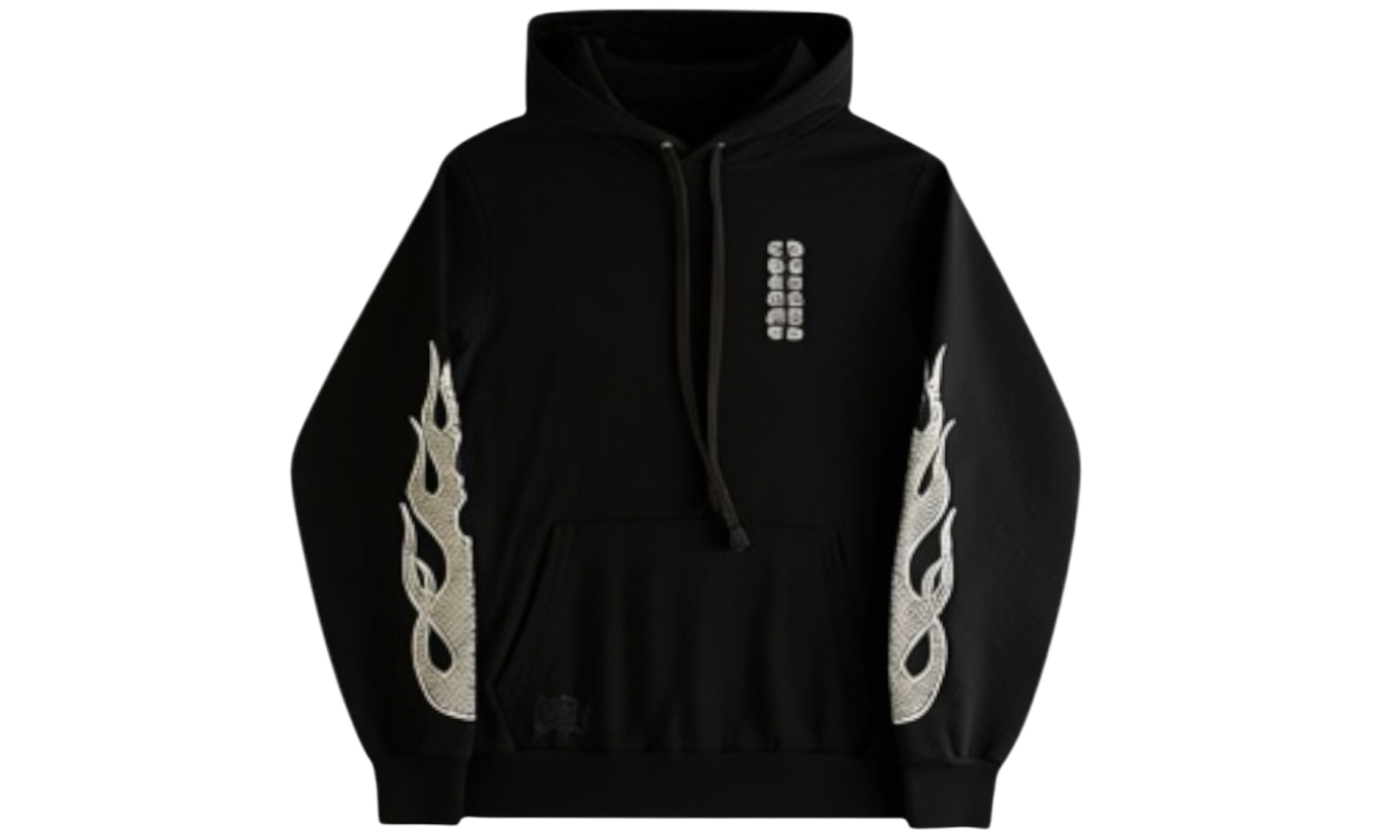 Chrome Hearts Flames Black Hoodie