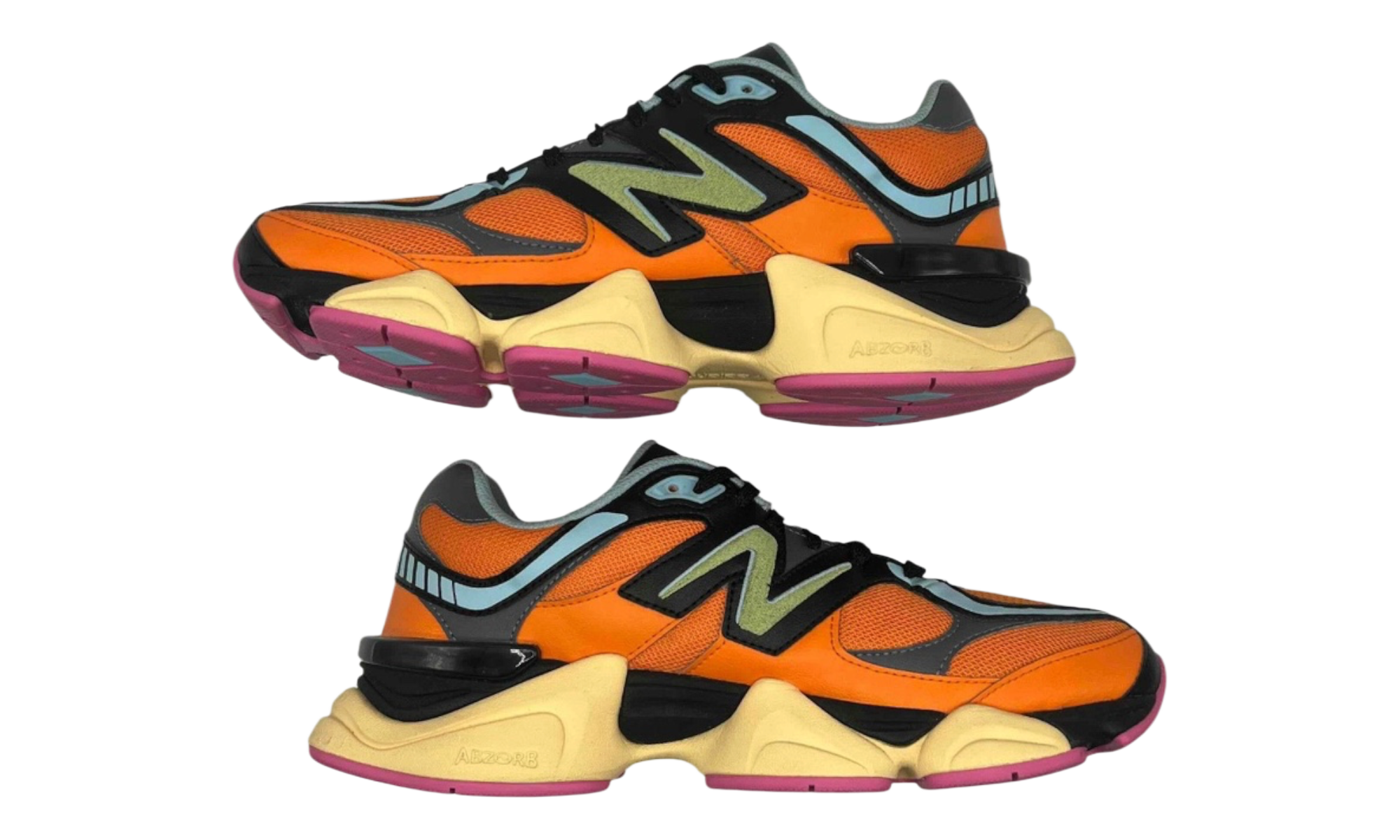 New Balance 9060 Sun Glow Team Sky Blue (PreOwned) (Rep Box)