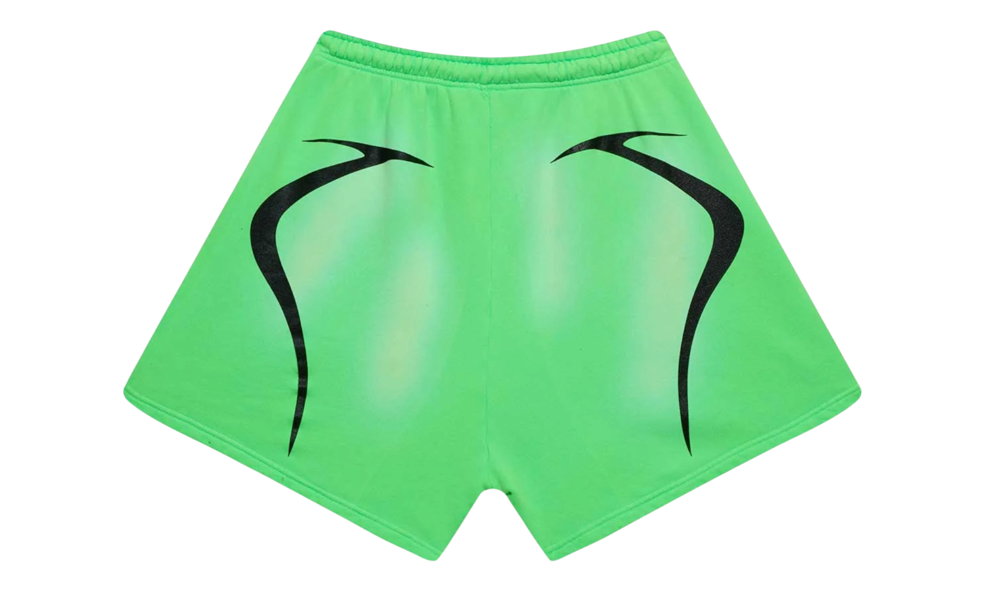 Hellstar Neon Green Warm Up Shorts