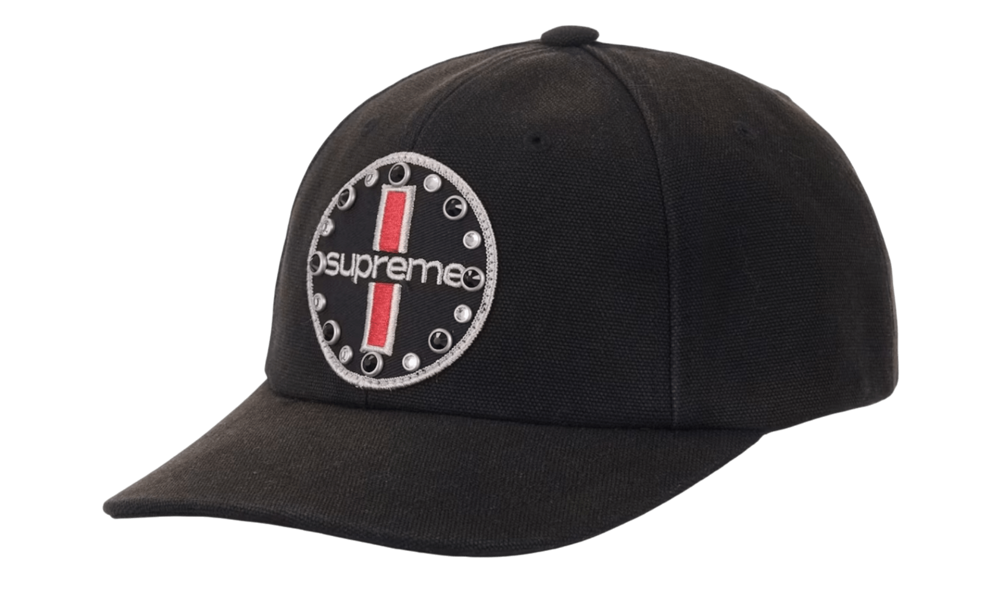 Supreme Black Garage 6-Panel