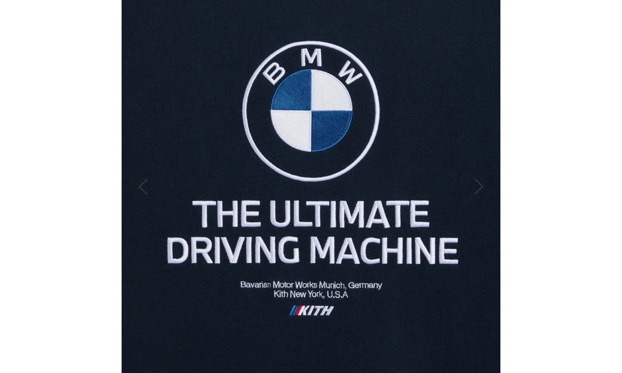Kith for BMW Quote Vintage Nocturnal Crewneck