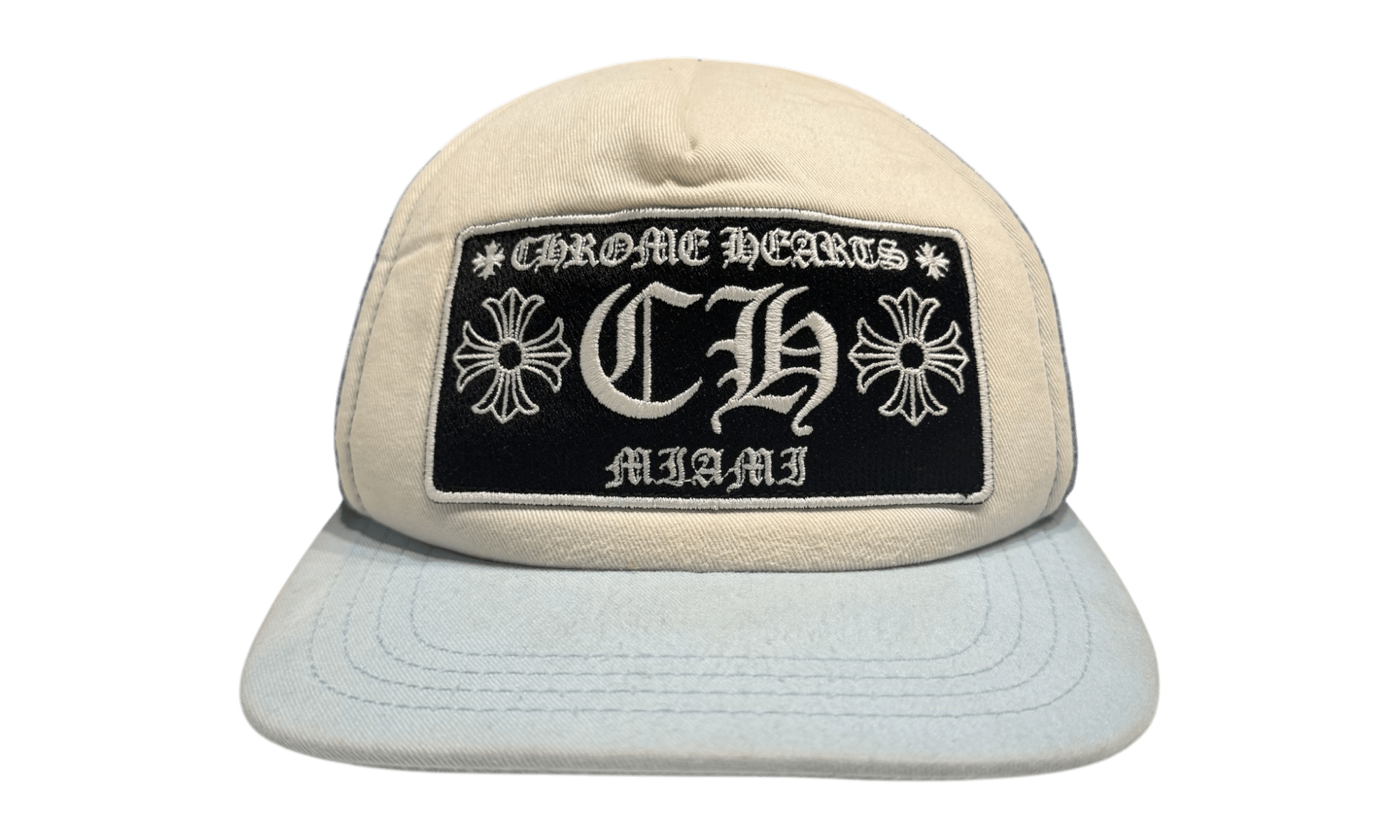 Chrome Hearts Miami Exclusive Blue Trucker Hat (PreOwned)