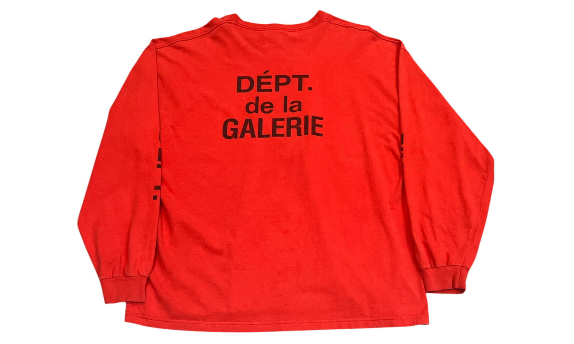 Gallery Dept Red Longsleeve T-Shirt (PreOwned)
