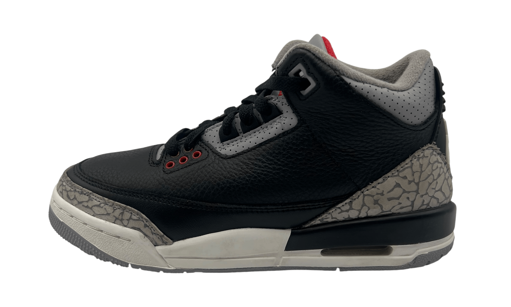 Air Jordan 3 Retro "Black Cement" GS (2024)(PreOwned) (No Box) 