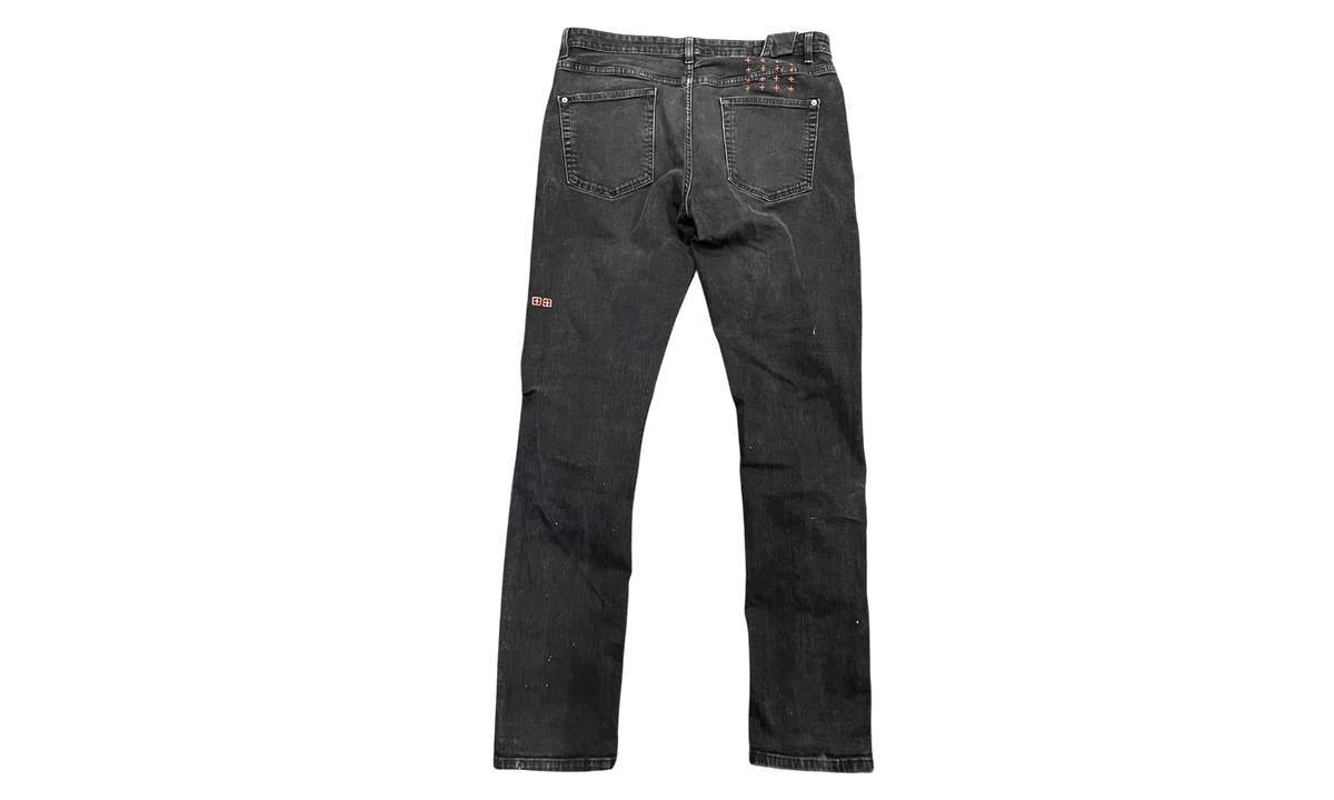 Ksubi Van Chich Knee Rip Black Jeans (PreOwned)