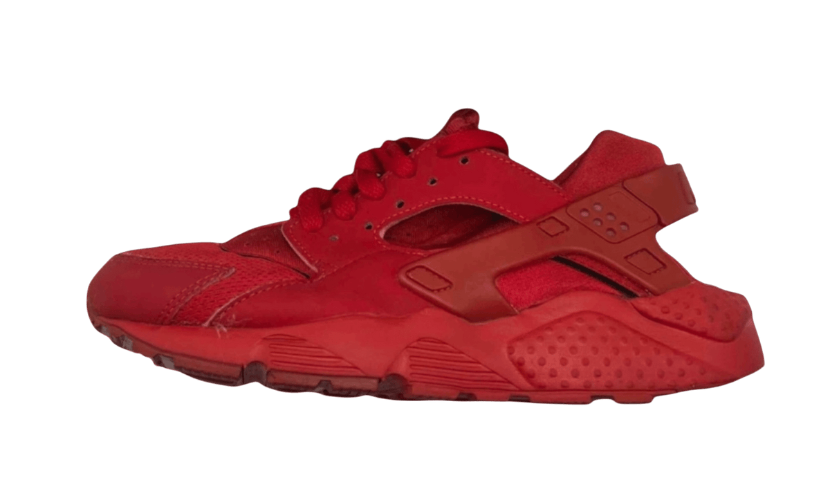 Nike Air Huarache Triple Red (GS) (PreOwned) (No Box)