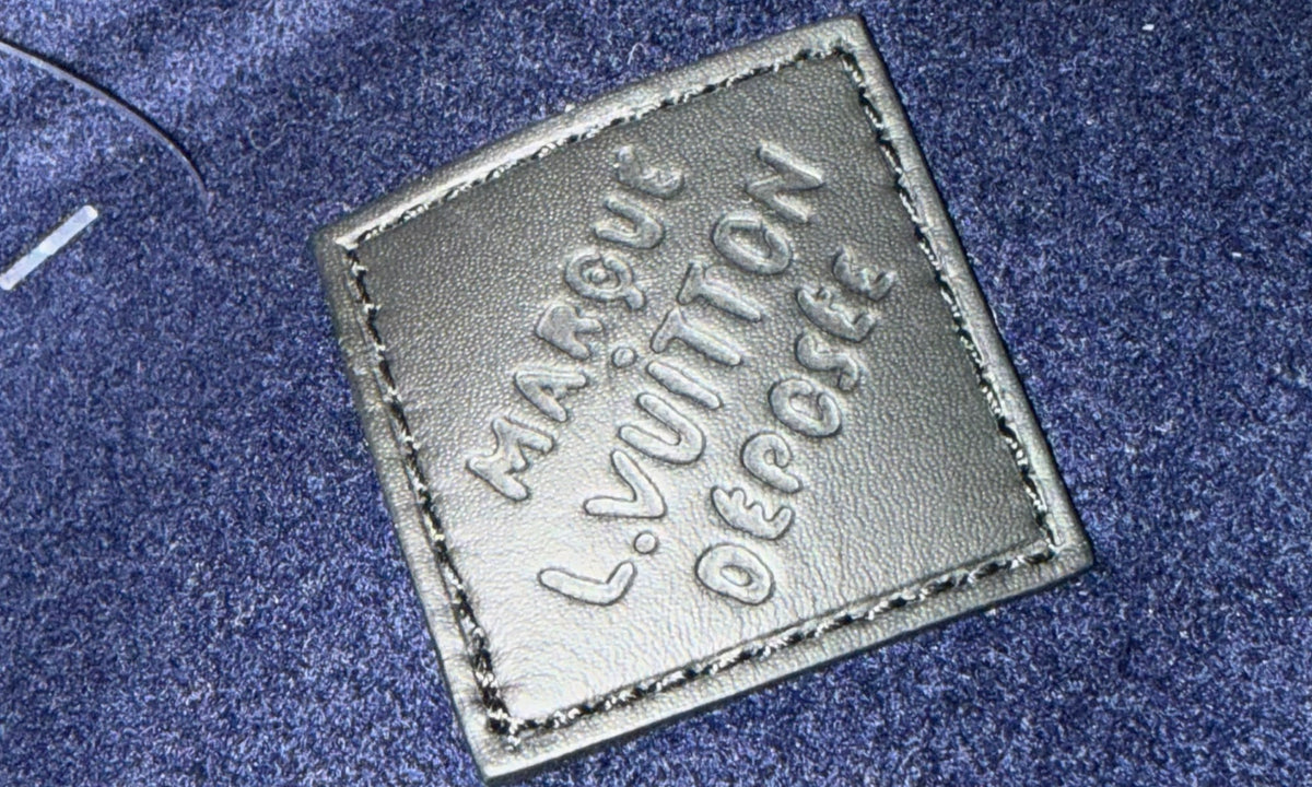 Louis Vuitton Blason Double Face Wool-Silk Blend Reversible Navy Blue Jacket