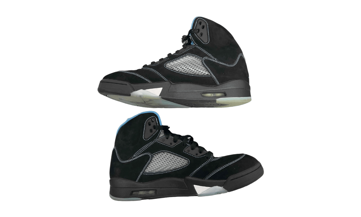 Jordan 5 Retro Black University Blue (2026) (PreOwned) (No Box)