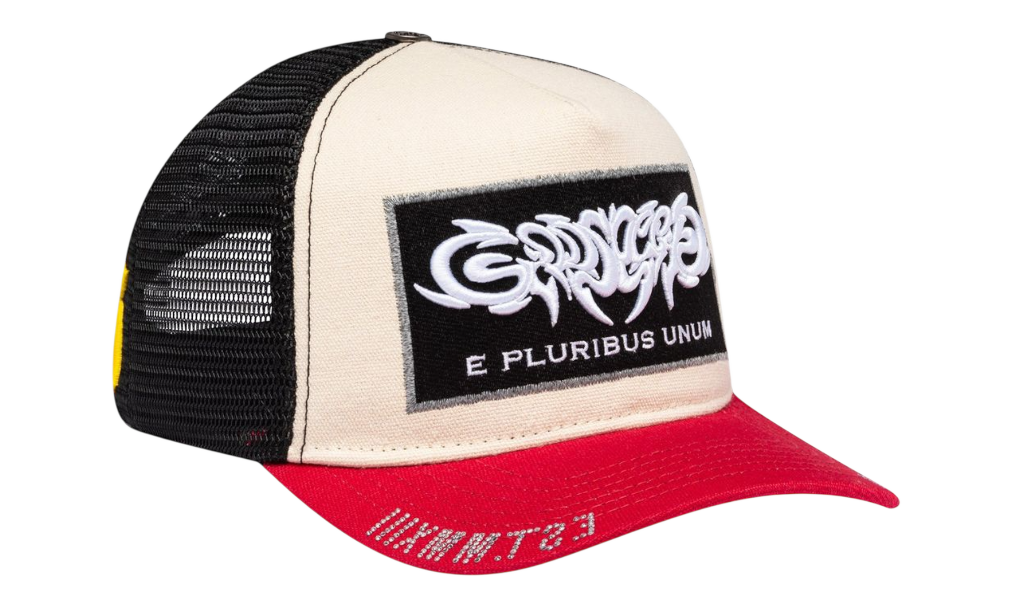 Godspeed E Pluribus Red/White Trucker