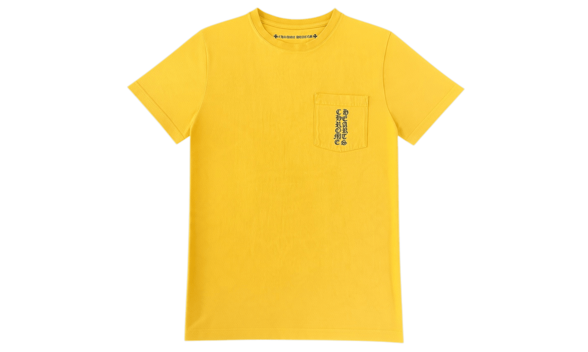 Chrome Hearts Yellow Letters T-Shirt