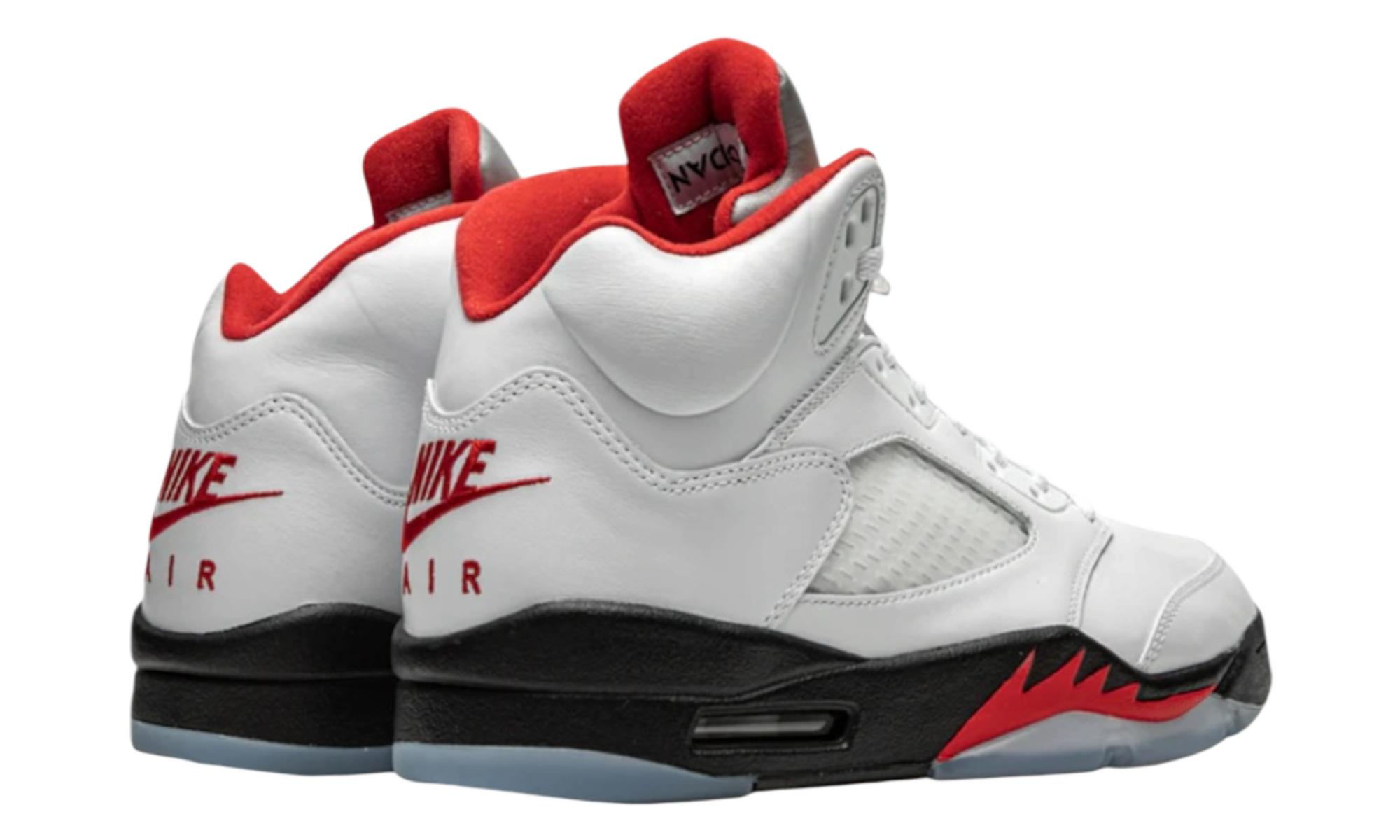 Jordan 5 Retro Fire Red Silver Tongue (2020) 