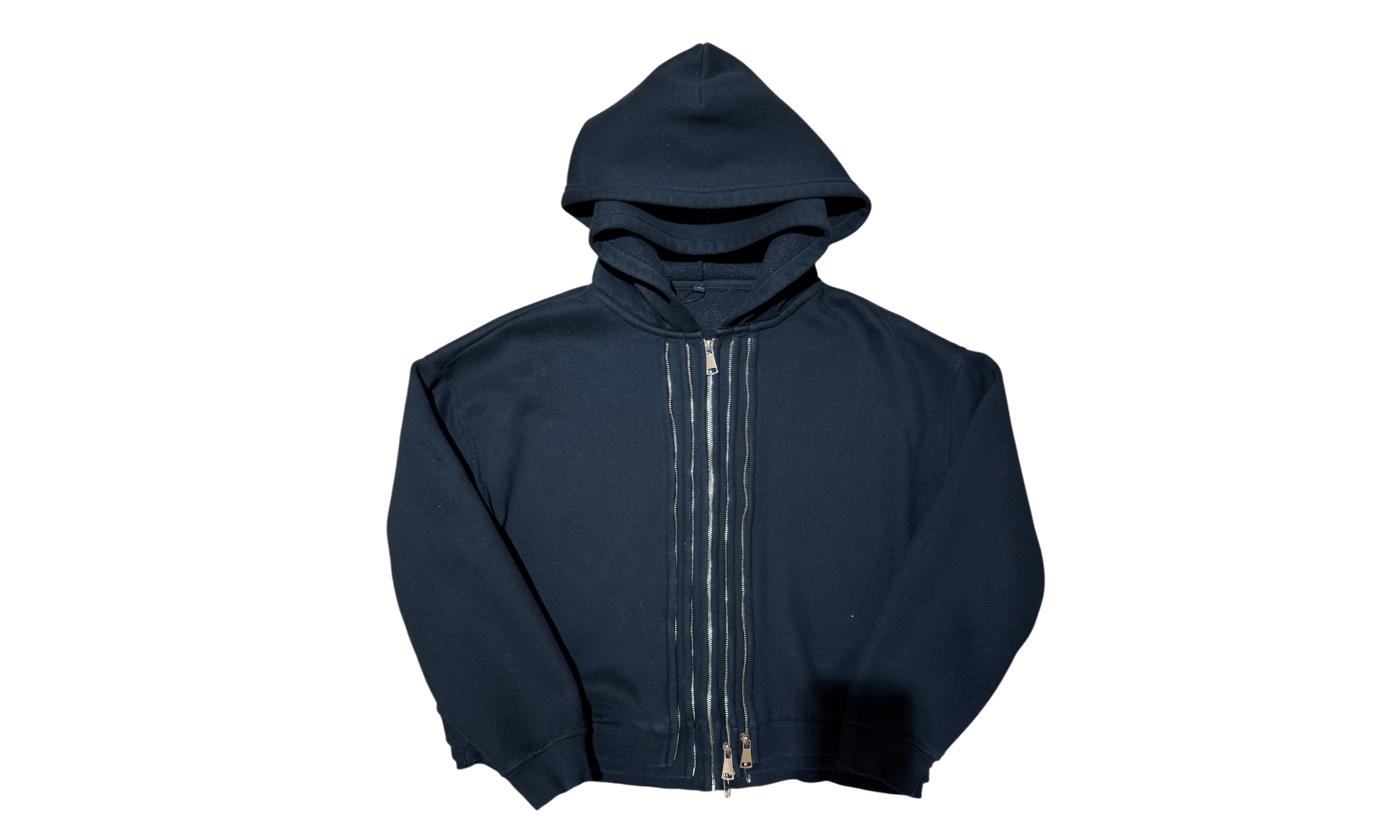 GV Gallery Rusted Black Triple Zip hoodie ( Preowned )