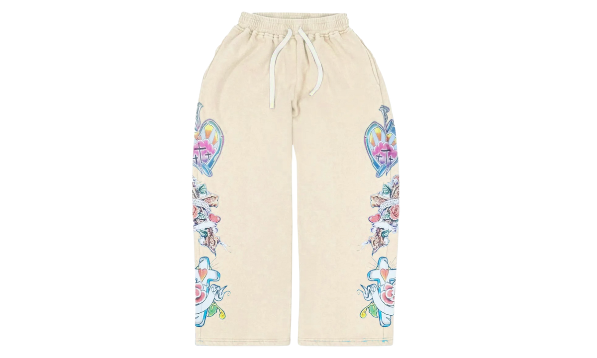 We Are Righteous Risen King Cream Pants