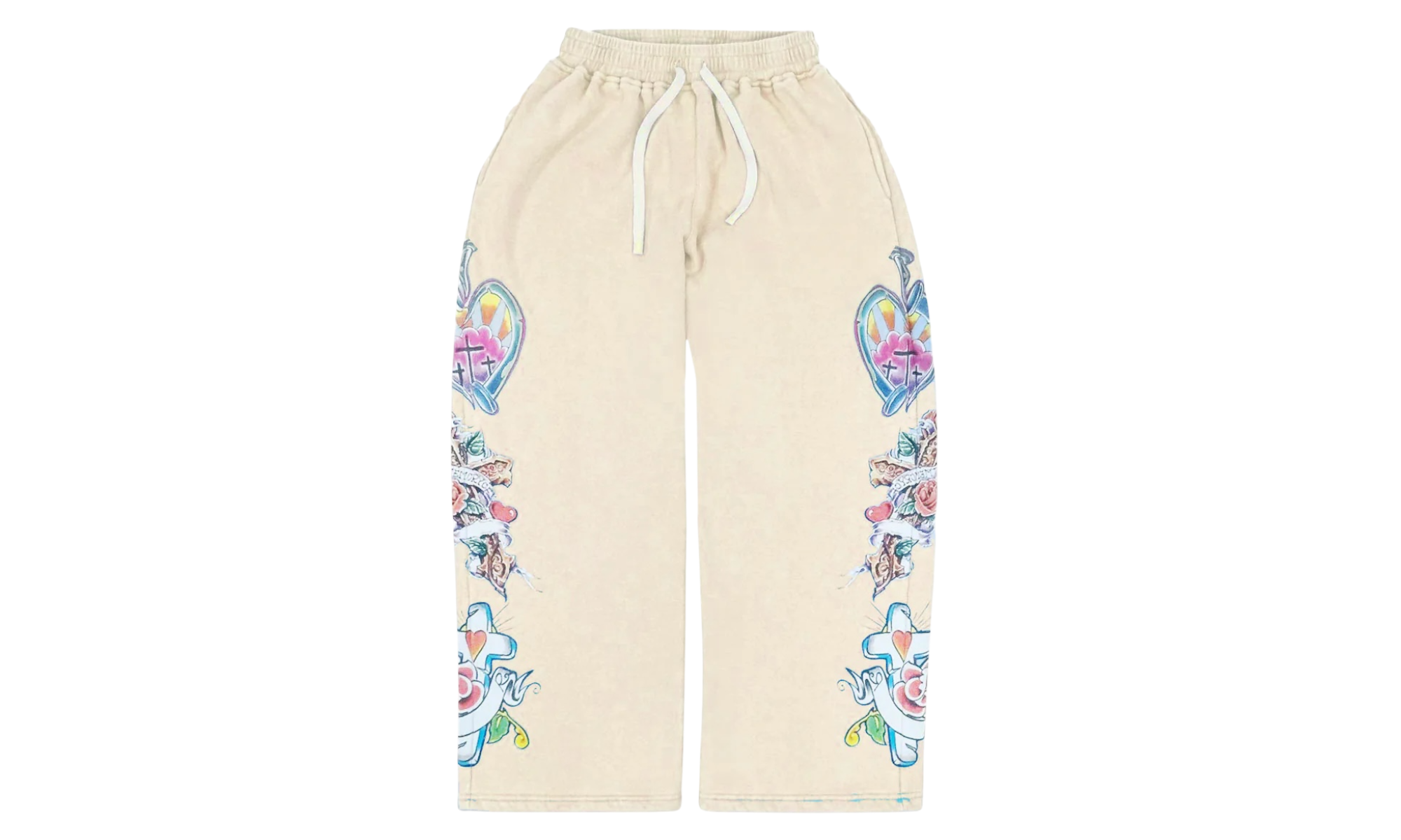 We Are Righteous Risen King Cream Pants