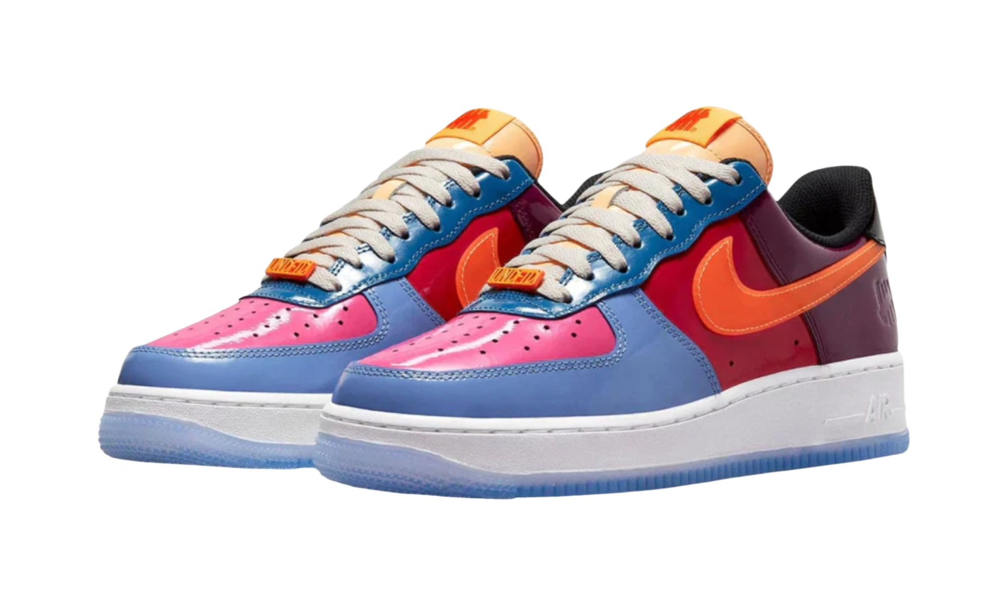 Nike Air Force 1 Low SP Undefeated Multi-Patent Total Orange