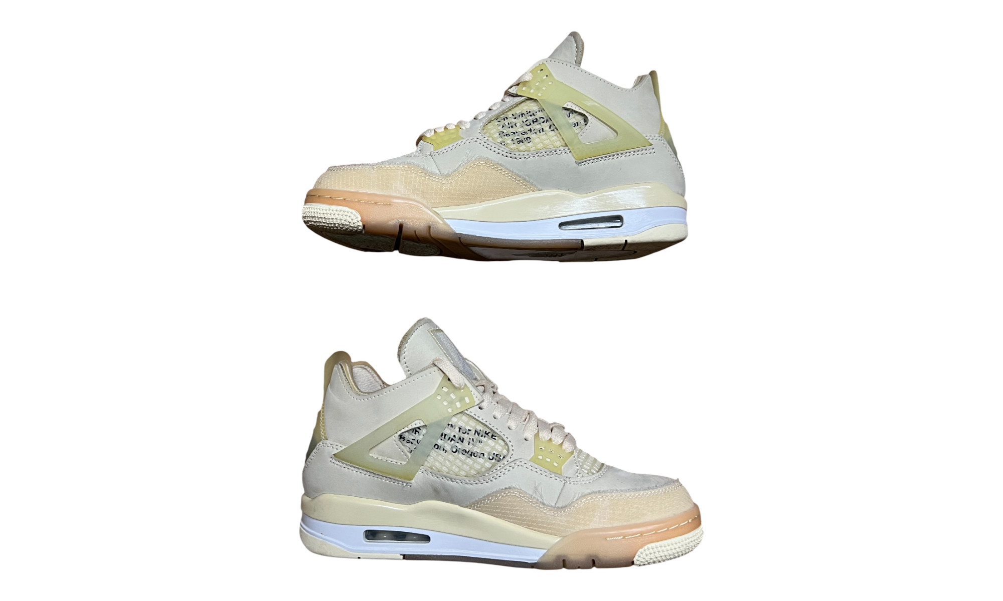 Jordan 4 Retro Off-White Sail (Women's) (Preowned)