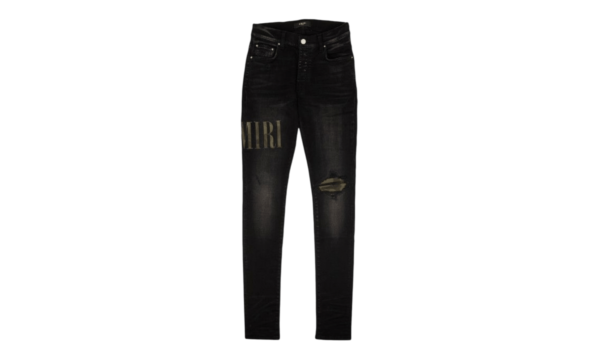 AMIRI Core Applique Jeans Aged Black